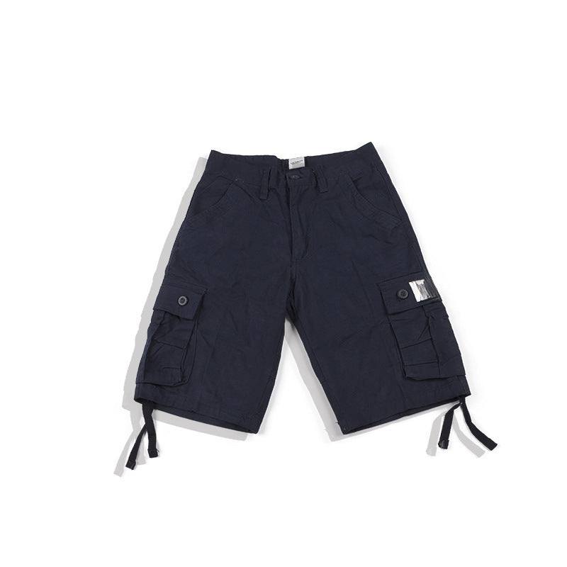 Japanese Style Casual Cargo Pants - Men's Trendy Overalls with Multiple Pockets