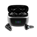 Semi-In-Ear Bluetooth 5.3 Headset - ENC Noise Reduction with Digital Display