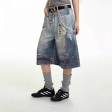 Stylish Men's Cotton Capri Pants - Loose Fit Summer Casual Shorts