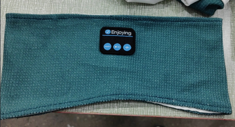 Wireless Bluetooth Sleep Headband - Comfortable Sports Headphones for Running & Sleep