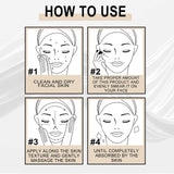 Jaysuing Lactobionic Acid Liquid Exfoliating Blackheads Shrinking Pores Cleansing Moisturizing Skin