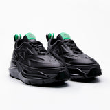 Premium Leather Sports Casual Shoes - Breathable Lace-Up Men's Footwear