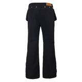 Stylish Bootcut Work Trousers - Cotton Blend Cargo Pants for Men & Women