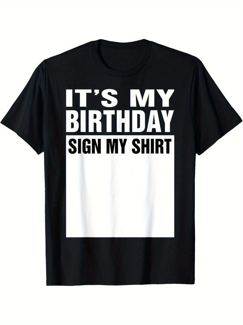 Premium Birthday Celebration T-Shirt - Comfortable Summer Casual Wear