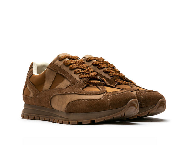 Men's Retro Forest Adventure Mesh Sneakers - High-Top Breathable Sports Casual Shoes