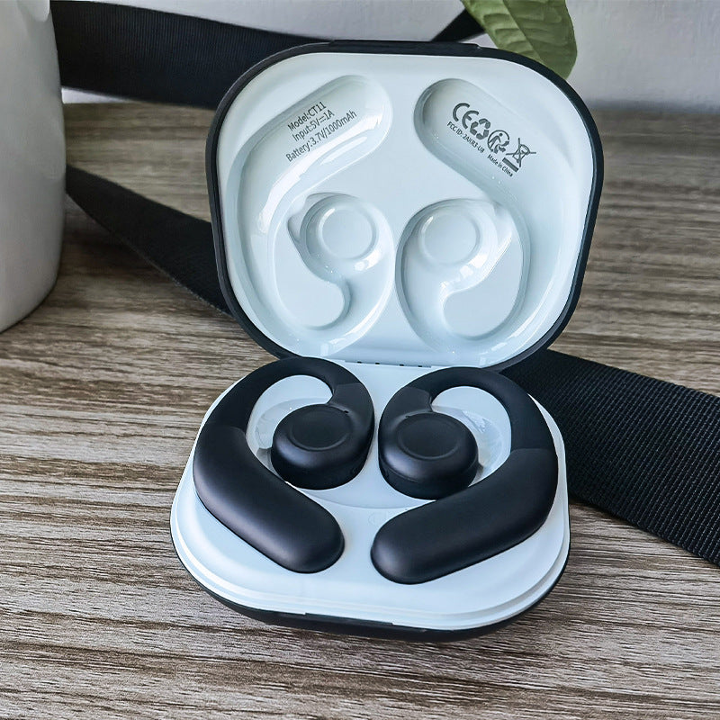 Wireless Open-Ear Bluetooth Headset - Sports Style with 8+ Hour Battery Life