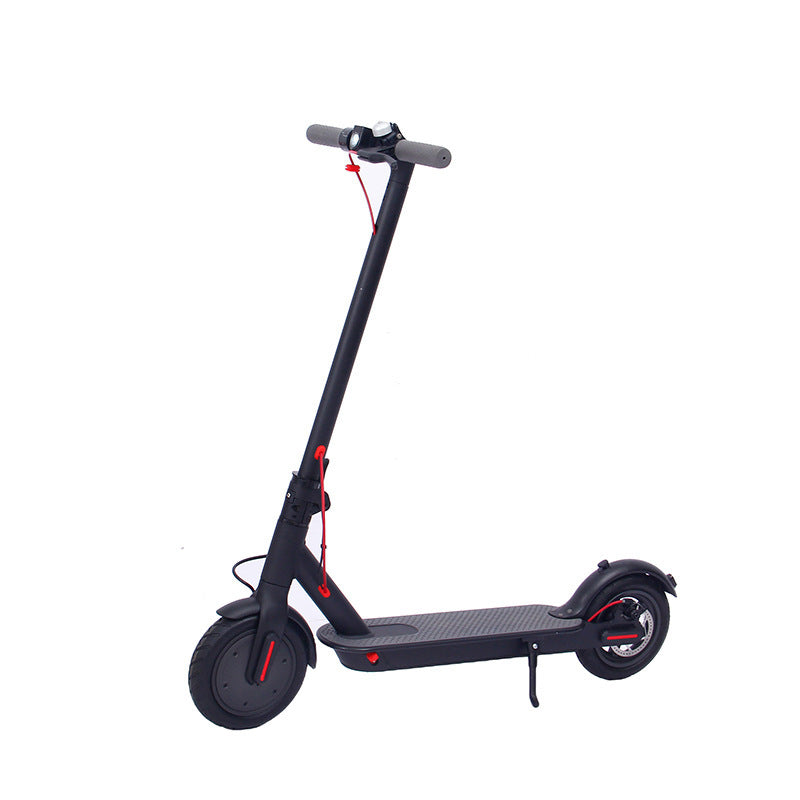 Foldable Electric Scooter 8.5" - 350W Motor, 30km/h Speed, LED Display & Quick Fold Design