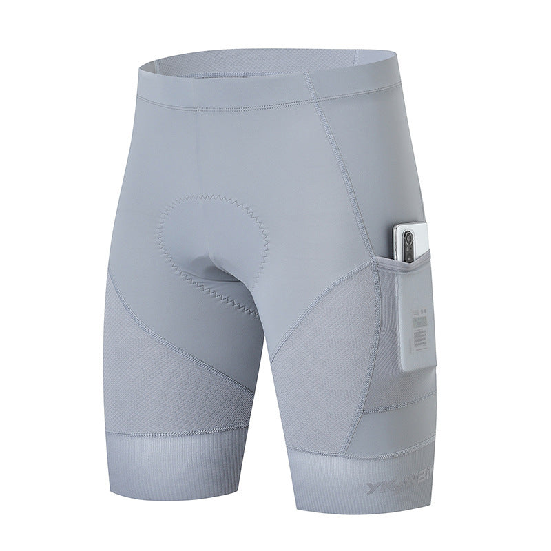 High-Performance Cycling Shorts with Sweat-Absorbing Cushion - Men's Breathable Bicycle Pants