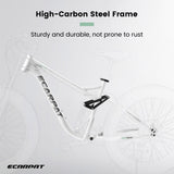 A26309 26 Inch Mountain Bike,Full-Suspension 21 Speeds Drivetrain With Disc-Brake Bicycle, Fat Tire Bike For Men