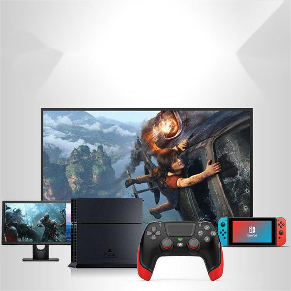 Advanced Wireless Bluetooth Gaming Controller - Six-Axis Motion Sensing for PC & TV