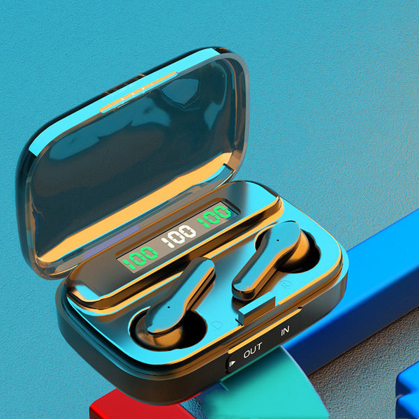 Advanced Bluetooth 5.0 Wireless Earbuds with Touch Control & Digital Display