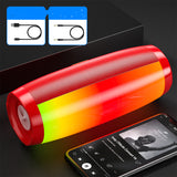 Premium Bluetooth Speaker - Wireless Portable Audio with LED Lights & Subwoofer