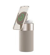 Smart Wireless Charging Station with Bluetooth Speaker & Touch Lamp - 3-in-1 Bedside Organizer