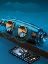 Premium Bluetooth Speaker - Wireless Portable Audio with LED Lights & Subwoofer