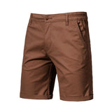 Casual Cotton Cropped Pants - Straight Slim Fit Men's Summer Shorts
