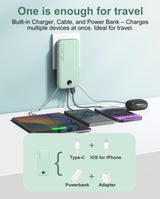 9000mAh Power Bank with AC Socket & Digital Display - Fast Charging Portable Charger