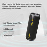 Waterproof Bluetooth Speaker - Portable Wireless Audio with Long Battery Life
