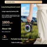 Wireless Bluetooth Karaoke Speaker with Microphone - Portable Audio System