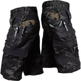 Men's Tactical Outdoor Training Pants - Quick-Dry Cotton Polyester Cargo Trousers