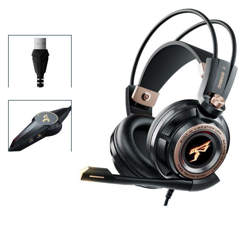 Professional Gaming Headset G941 - Wired Esports Earphones for Students