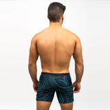 Comfortable Beach Boxer Swimming Trunks - Plus Size Men's Swimwear