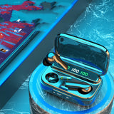 Advanced Bluetooth 5.0 Wireless Earbuds with Touch Control & Digital Display