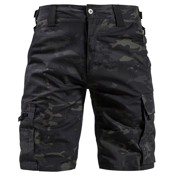 Men's Tactical Cargo Shorts - Summer Training Camouflage Combat Shorts