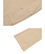 Retro Two-Tone Micro-Flare Cargo Pants - Contemporary Streetwear Essential