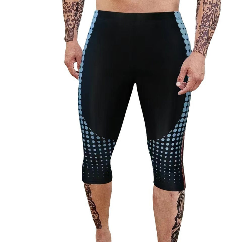 Stylish Men's Multi-Functional Beach Swimming Trunks - Quick Dry Nylon Swimwear