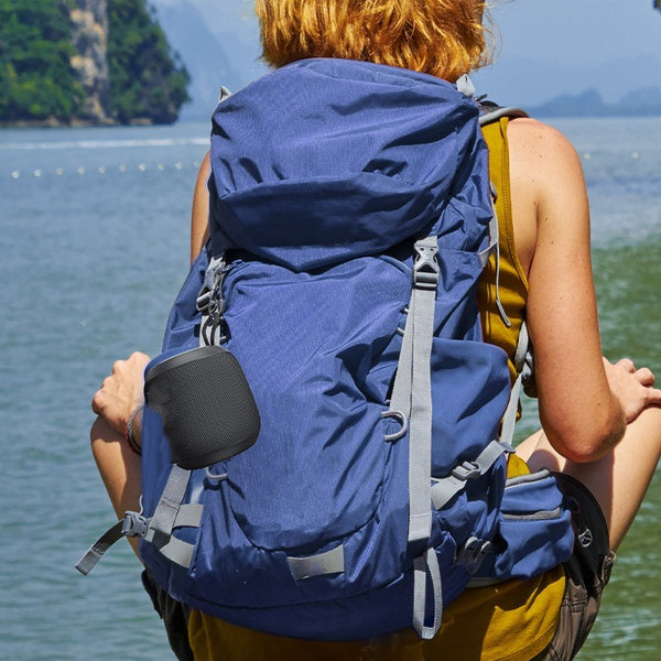 Waterproof Bluetooth Speaker - Heavy Bass Outdoor Portable Audio with Card Support