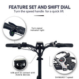 DRVETION AT20 Electric Bicycle - 750W Motor, 48V Battery, 45KM/H Max Speed