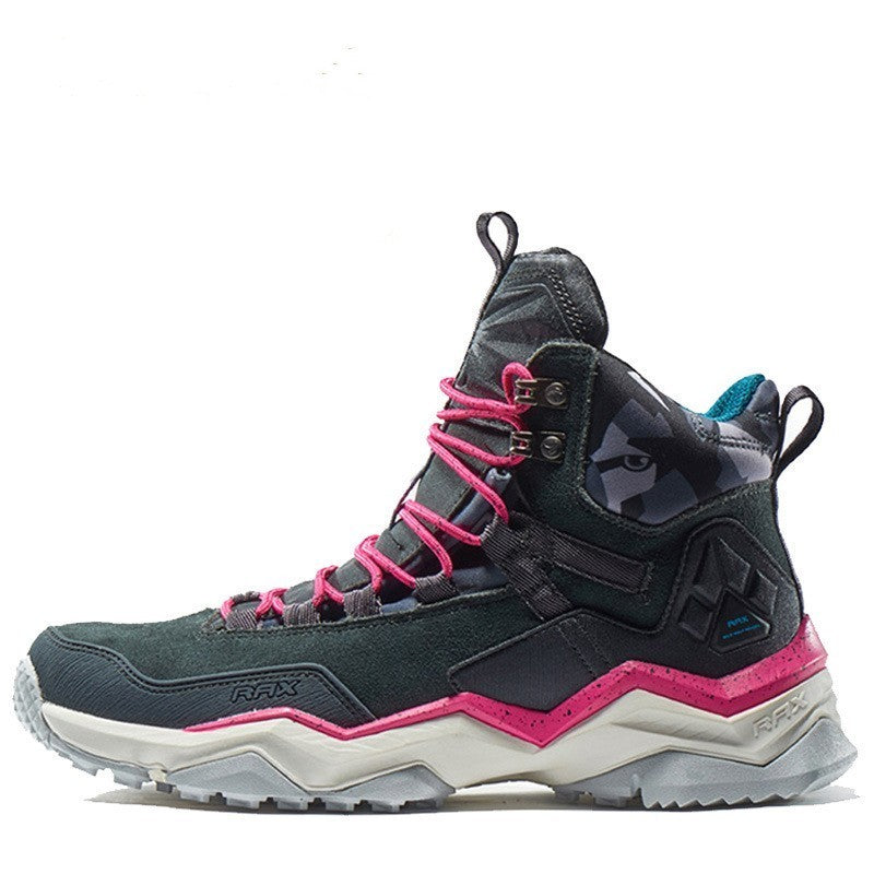 Professional Waterproof Non-Slip Mountain Climbing Hiking Shoes - High Top Unisex Outdoor Boots