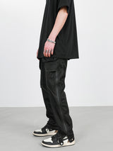 Multi-Functional Tactical Cargo Overalls with Detachable Shell Design