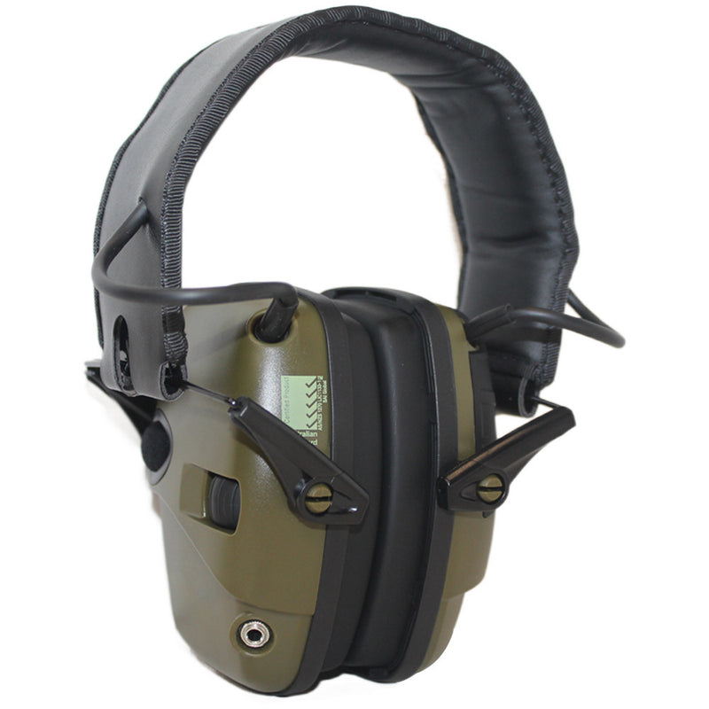 Professional Tactical Noise Canceling Earmuffs - Army Green Anti-Noise Protection