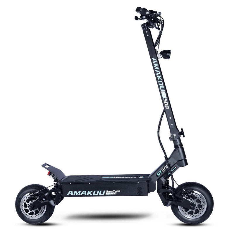 High-Performance 72V Electric Scooter - 5000W Motor, 62 Mile Range, Foldable Design