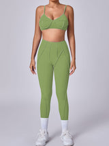Premium High-Waist Seamless Yoga Leggings - 360° Comfort Fit