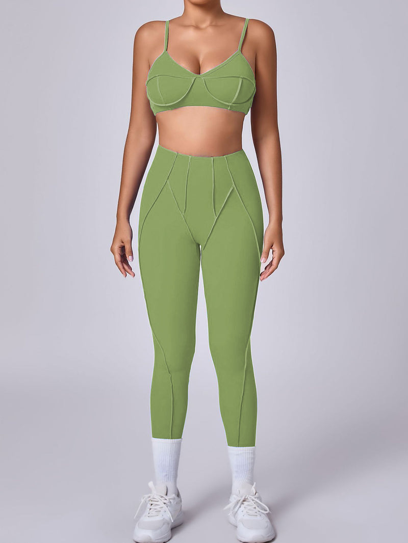 Premium High-Waist Seamless Yoga Leggings - 360° Comfort Fit