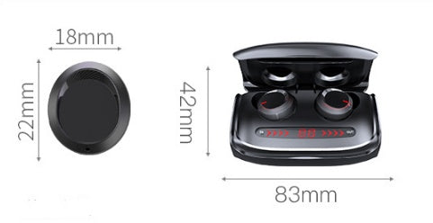 Advanced T11 Bluetooth 5.0 Wireless Earbuds - Gaming Headset with 15M Range & Voice Control