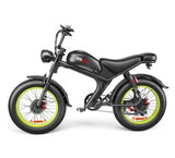 High-Performance Dual Motor Electric Bike - 48V 1000W x2 Power System