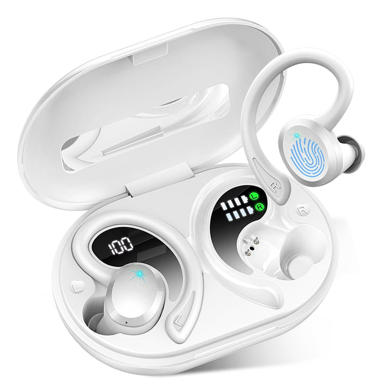 Premium Q38 Wireless Bluetooth Earbuds - Waterproof Sports Headphones with Digital Display