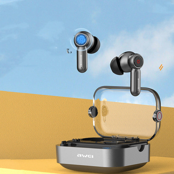Advanced Wireless Gaming Earbuds - 35H Battery Life & Voice Control