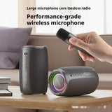 Wireless Karaoke Bluetooth Speaker with Microphone - 20W Portable Audio System