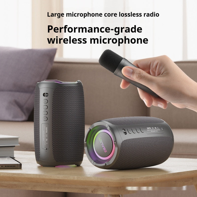 Wireless Karaoke Bluetooth Speaker with Microphone - 20W Portable Audio System