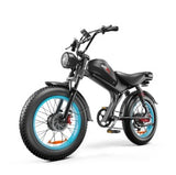 High-Performance Dual Motor Electric Bike - 48V 1000W x2 Power System