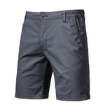 Casual Cotton Cropped Pants - Straight Slim Fit Men's Summer Shorts