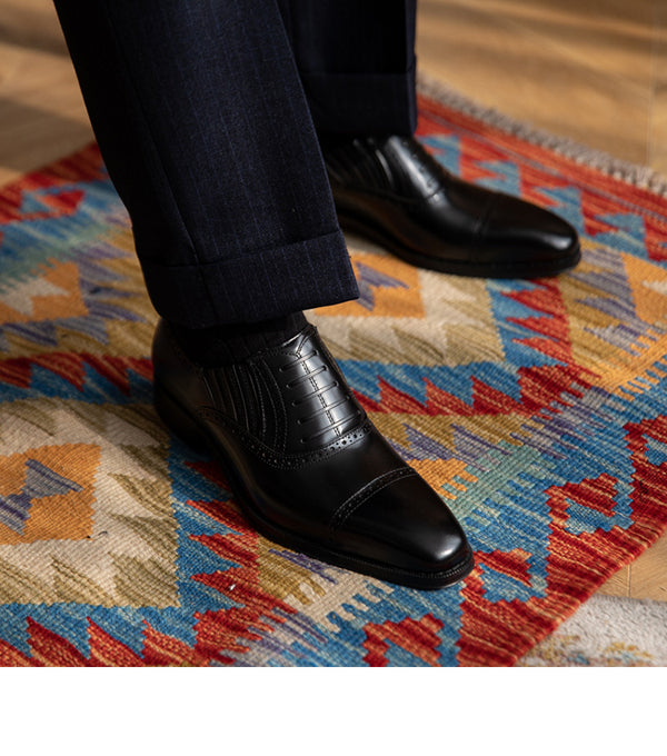 Premium Gentleman's Cowhide Formal Business Shoes - Professional Commuting Footwear