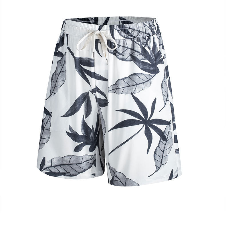 Ice Silk Quick Dry Basketball Shorts - Lightweight Beach Shorts for Men