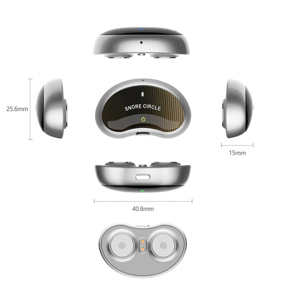 Revolutionary Sleep Aid - Smart Anti-Snoring Device with Electronic Muscle Stimulation Technology