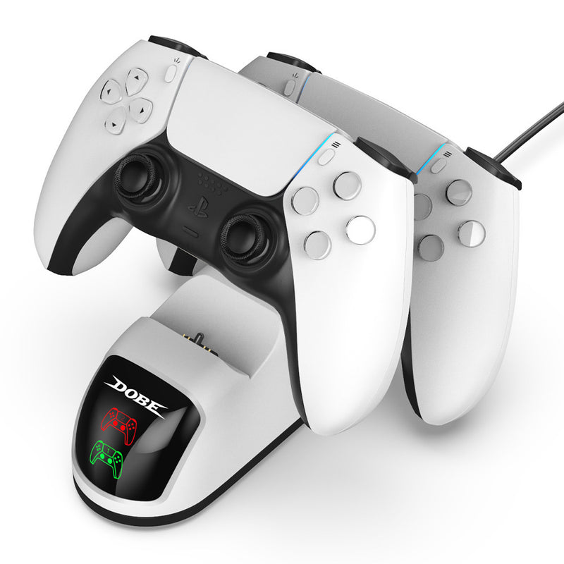 Smart LED Gaming Controller Charger with Breathing Light Indicator