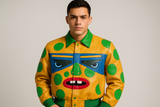 Handsome man wearing the exact same jacket